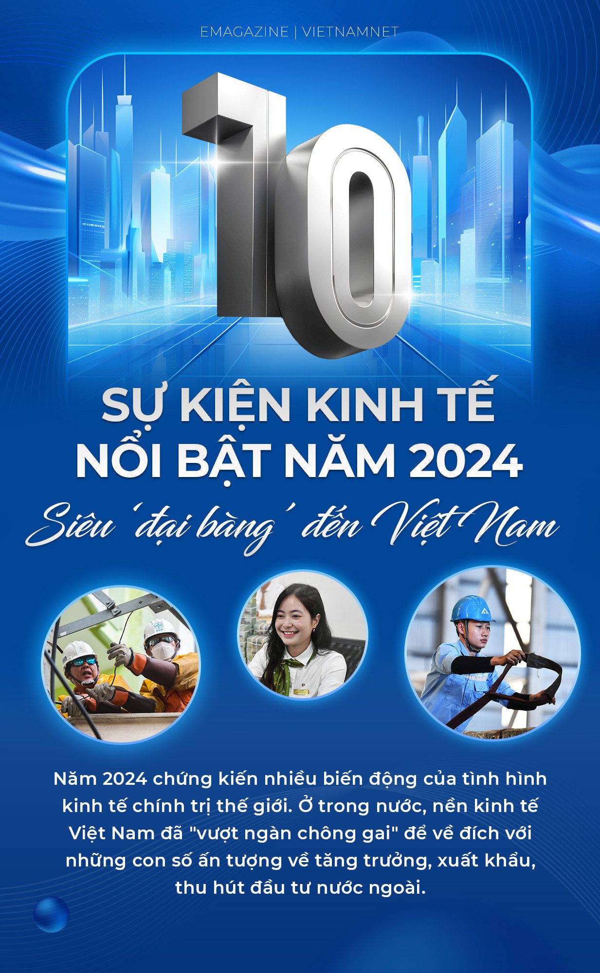 10 sự kiện kinh tế nổi bật năm 2024: Siêu ‘đại bàng’ đến Việt Nam